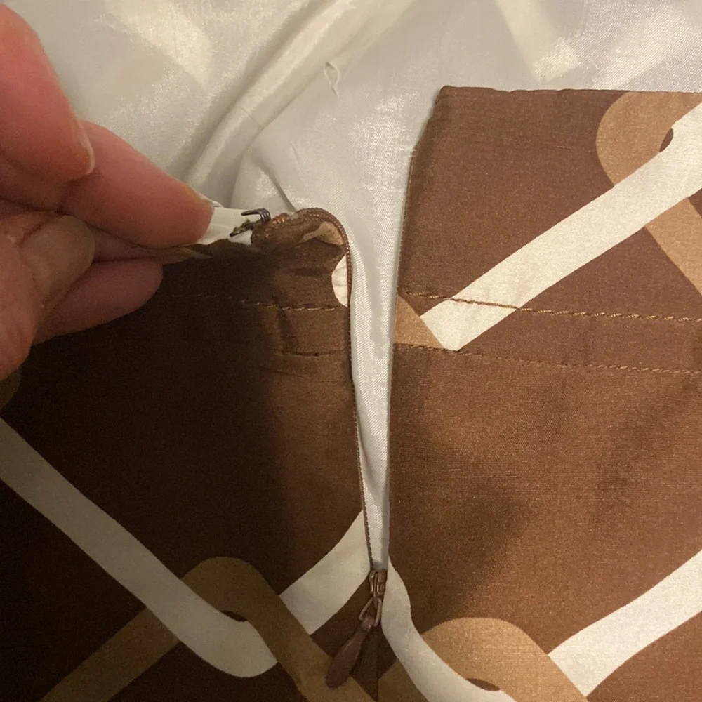 Banana Republic Silk Geometric Print Skirt